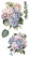 Siirtokuva 30x60 cm - Papers For You Decor Transfers Hydrangeas 4 pcs