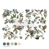 Siirtokuva 60x88 cm - Re-Design with Prima Aviary Elegance Decor Transfers