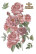 Siirtokuva 90x240 cm - Papers For You Decor Transfers Roses 4 pcs