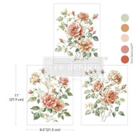 Siirtokuva 27x60 cm - Re-Design Middy Transfers Gentle Symphony