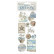 Siirtokuva 10x21 cm - Stamperia Silent Sea Rub-On Shells