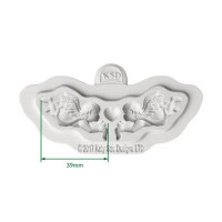Silikonimuotti - Katy Sue Designs Cosmic Shimmer Silicone Mould Mini Cherubs