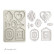Koristemuotti 15x21 cm - Stamperia Timeless Silicon Mould Frames
