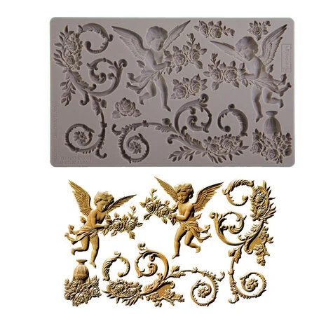Koristemuotti 12x20 cm - Re-Design with Prima Decor Moulds Angelic Aura