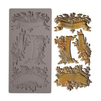 Koristemuotti 12x25 cm - Re-Design with Prima Decor Moulds Blooming Banners