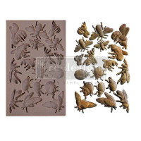 Koristemuotti 12x20 cm - Re-Design with Prima Decor Mould Buzzing Beauties