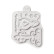 Silikonimuotti - Katy Sue Designs Cosmic Shimmer Silicone Mould Hinges and Screws