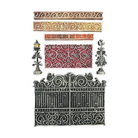 Koristemuotti 15x21 cm - Stamperia Master of Magic Silicon Mould Gate
