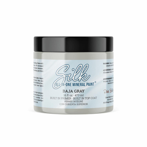 Huonekalumaali Dixie Belle Paint Silk Paint Baja Gray - Hylkeenharmaa