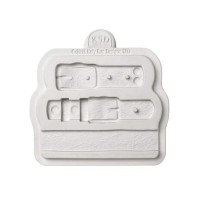 Silikonimuotti - Katy Sue Designs Cosmic Shimmer Silicone Mould Belt Straps