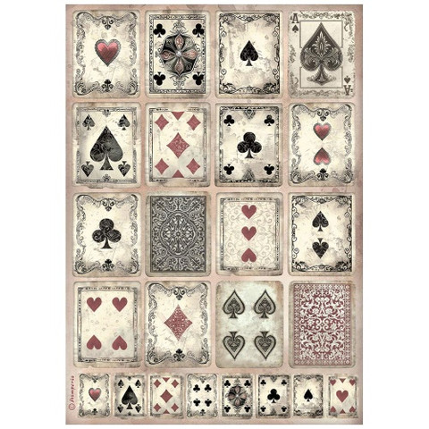 Riisipaperi 21x29 cm - Stamperia Master of Magic Rice Paper Cards