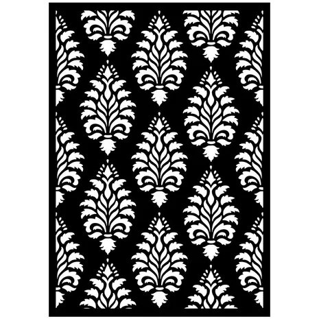 Sabluuna 29x42 cm - Stamperia Art Stories Big Stencil Stencil Tapestry 1