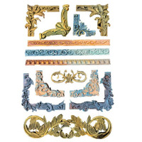 Iso koristemuotti 21x29 cm - Stamperia Art Stories Big Silicon Mould Frames