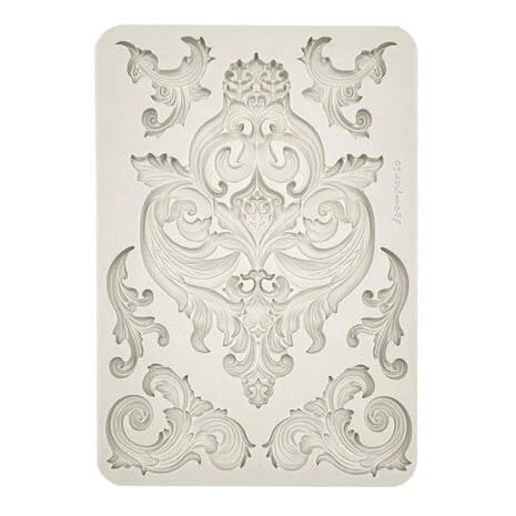 Iso koristemuotti 21x29 cm - Stamperia Art Stories Big Silicon Mould Frieze and Corners
