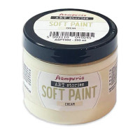 Kalkkimaali kermanvalkoinen 200 ml, Stamperia Art Stories Soft Paint Cream