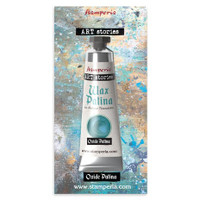 Vaha turkoosi 40 ml, Stamperia Art Stories Wax Patina Oxide Patina