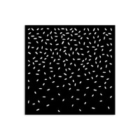 Sabluuna 12x12 cm - Stamperia Candy Christmas Thick Stencil Drippling with Sugar Sparkling 