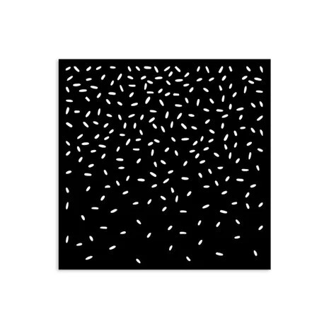 Sabluuna 12x12 cm - Stamperia Candy Christmas Thick Stencil Drippling with Sugar Sparkling 