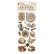 Siirtokuva 10x21 cm - Stamperia Coffee and Chocolate Rub-On All You Need Is Love And Coffee
