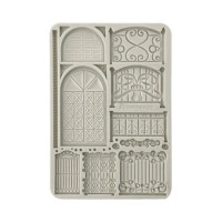 Koristemuotti 15x21 cm - Stamperia Silicon Mould Fence and Door