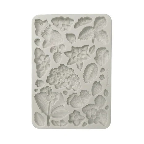 Koristemuotti 15x21 cm - Stamperia Hidden Grove Silicon Mold Strawberries