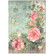 Riisipaperi 21x29 cm - Stamperia House of Roses Rice Paper Flowers Corner