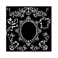 Sabluuna 18x18 cm - Stamperia Hidden Grove Thick Stencil Border with Frame
