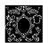 Sabluuna 18x18 cm - Stamperia Hidden Grove Thick Stencil Border with Frame