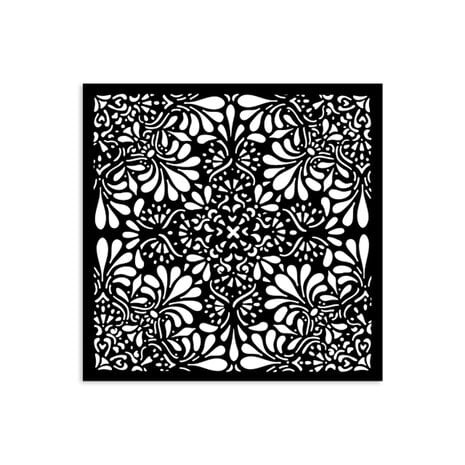 Sabluuna 12x12 cm - Stamperia Lace Thick Stencil