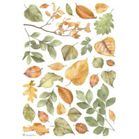 Riisipaperi 21x29 cm - Stamperia Leaves Rice Paper