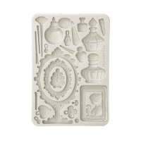 Koristemuotti 15x21 cm - Stamperia Masquerade Silicon Mould Beauty Accessories