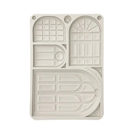 Koristemuotti 15x21 cm - Stamperia Masquerade Silicon Mould Windows