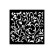 Sabluuna 12x12 cm - Stamperia Masquerade Thick Stencil Ornaments