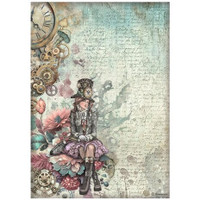 Riisipaperi 21x29 cm - Stamperia Master of Magic Rice Paper Lady