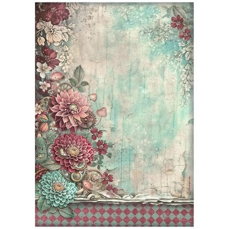 Riisipaperi 21x29 cm - Stamperia Master of Magic Rice Paper Peony
