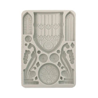 Koristemuotti 15x21 cm - Stamperia Master of Magic Silicon Mould Architecture Elements