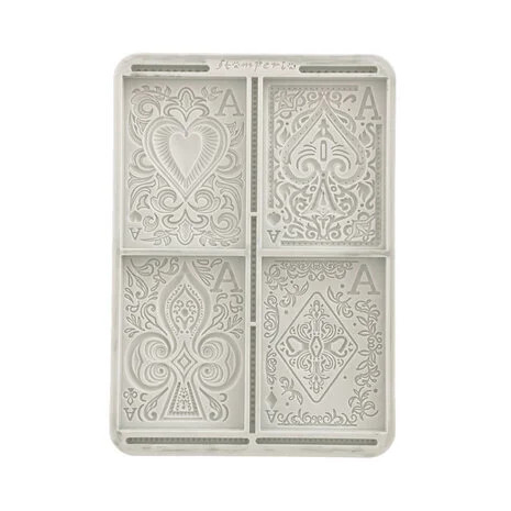 Koristemuotti 15x21 cm - Stamperia Master of Magic Silicon Mould Cards