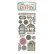 Siirtokuva 10x21 cm - Stamperia Master of Magic Rub-On Gothic Windows