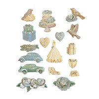 Koristemuotti 21x29 cm - Stamperia Timeless Soft Mould 