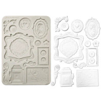 Koristemuotti 15x21 cm - Stamperia Quiet Days Silicon Mould Plates 