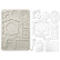 Koristemuotti 15x21 cm - Stamperia Quiet Days Silicon Mould Plates 