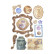 Koristemuotti 15x21 cm - Stamperia Quiet Days Silicon Mould Plates 