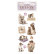 Siirtokuva 10x21 cm - Stamperia Quiet Days Rub-On Dogs and Cats
