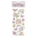 Siirtokuva 10x21 cm - Stamperia Quiet Days Rub-On Hydrangea and Butterfly