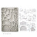 Koristemuotti 15x21 cm - Stamperia Silicon Mould Rabbit and Flowers