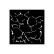 Sabluuna 12x12 cm - Stamperia Silent Sea Village Thick Stencil Crackle Pattern