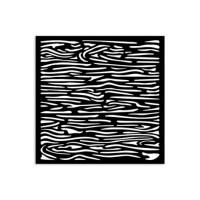 Sabluuna 12x12 cm - Stamperia Silent Sea Village Thick Stencil Wood Pattern