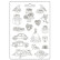 Koristemuotti 21x29 cm - Stamperia Timeless Soft Mould 