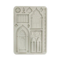 Koristemuotti 15x21 cm - Stamperia Venice City of Art Silicon Mould Architecture