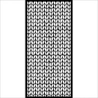 Sabluuna 12x25 cm - Stamperia Whispering Woods Thick Stencil Knitting Patter